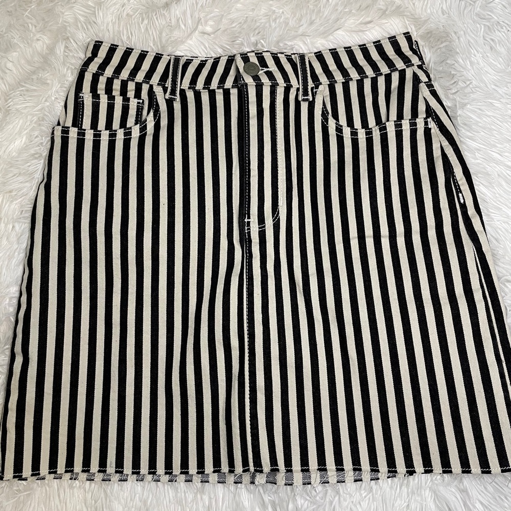 Hollister Striped Skirt